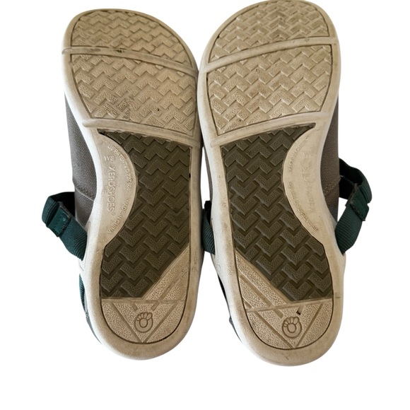 Xero Shoes Cassie Gray Teal Canvas Mary Jane Flats Women's Size 8 - Picture 5 of 8